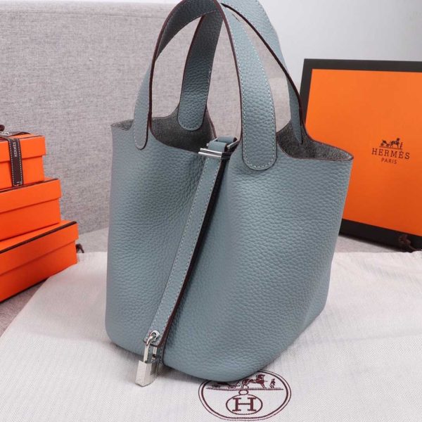 AAA-Picotin Lock 22cm&18cm bag BLUE/ORANGE/PINK