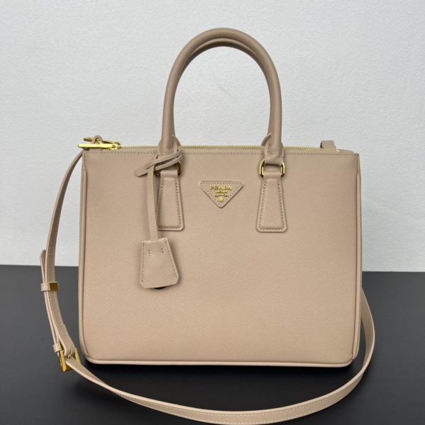 Large Prada Galleria Saffiano leather bag-beige