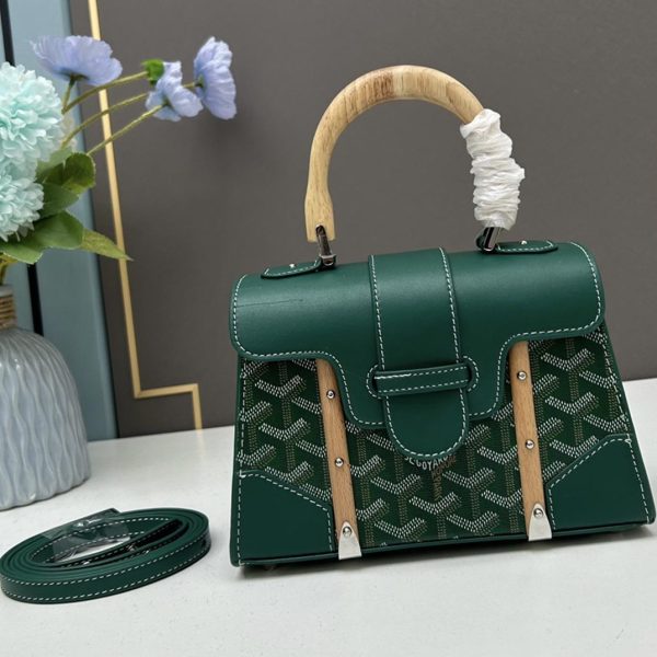 Saïgon Structuré Mini Bag Green