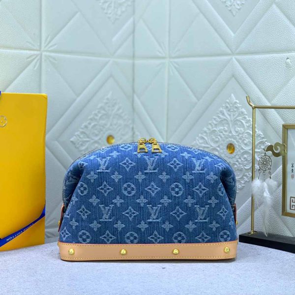 Denim Cosmetic Pouch GM
