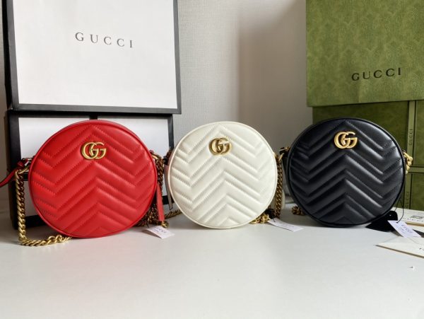 Marmont mini round shoulder bags