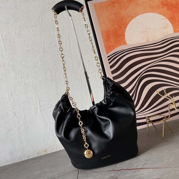 Small Squeeze bag black
