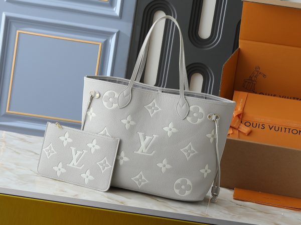 Neverfull MM Tote Grey