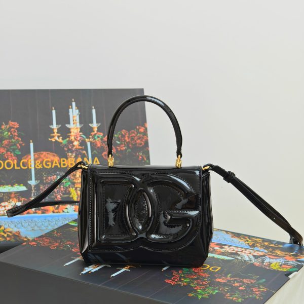 Small DG Logo Bag Crossbody Bag black