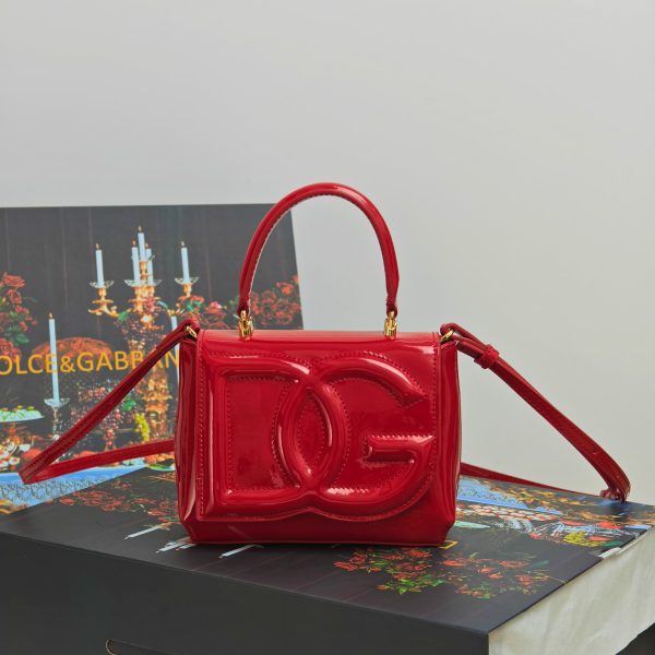 Small DG Logo Bag Crossbody Bag red
