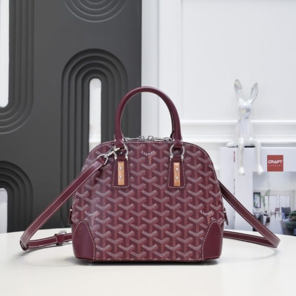 Vendôme Mini Bag-wine red