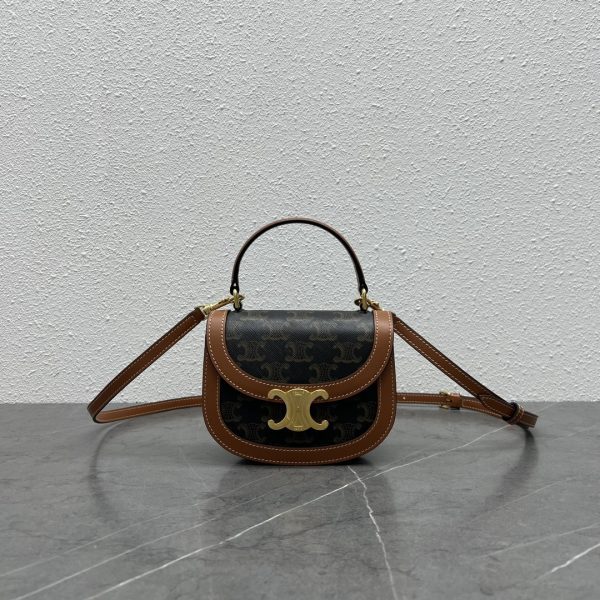 Mini Besace Clea brown