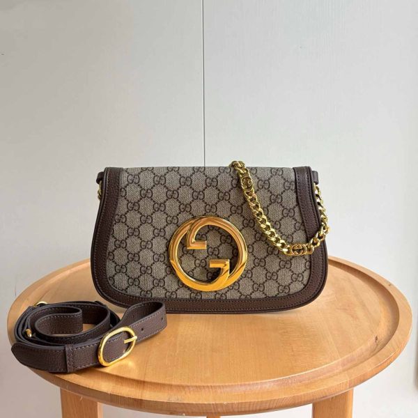 Blondie Chain Bag brown-gold GG