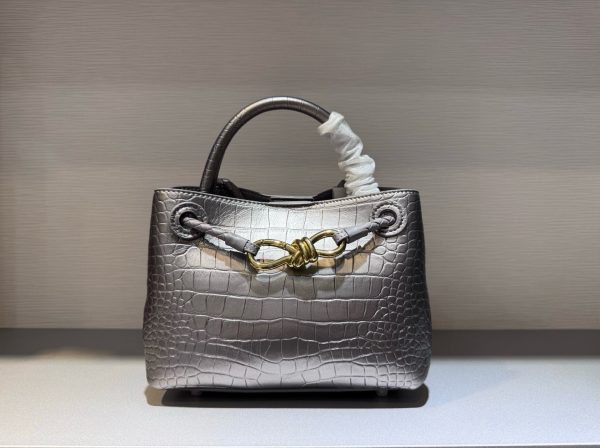 BV Small Alligator Andiamo grey