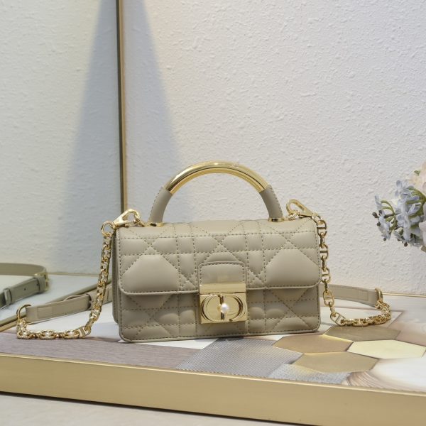 Mini Dior Ange Bag beige