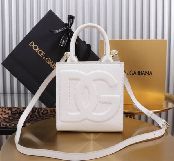 Dg Daily Mini Leather Tote Bag (17)