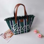 Embroidered Medium Canvas Tote Bag (28)