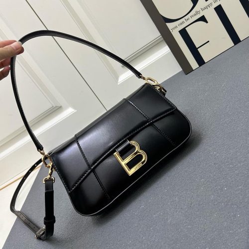 Hourglass Sling Bag Small-gold hardware (9)