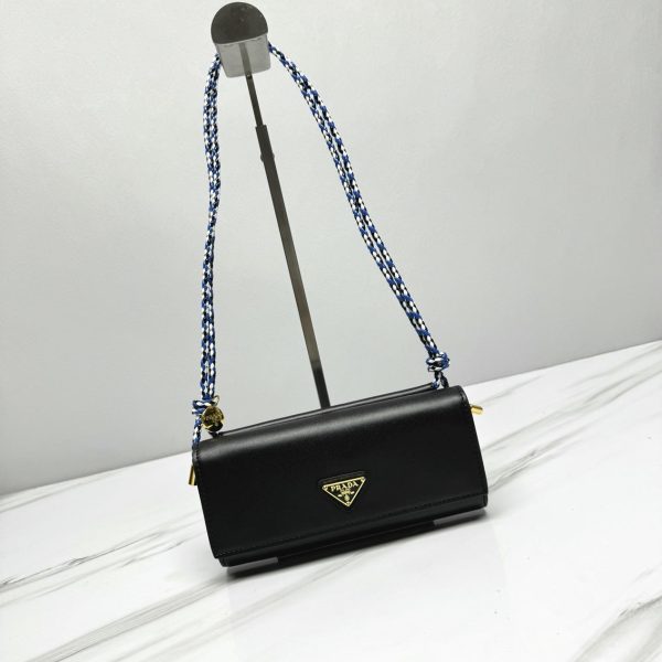 Wallet with leather