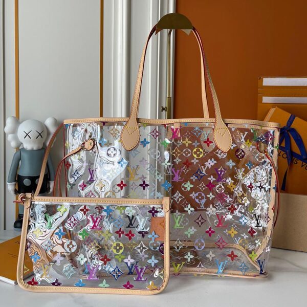 Neverfull MM Transparent colorful