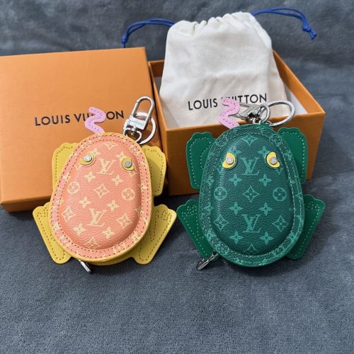 Monogram Frog Bag Charm (1)