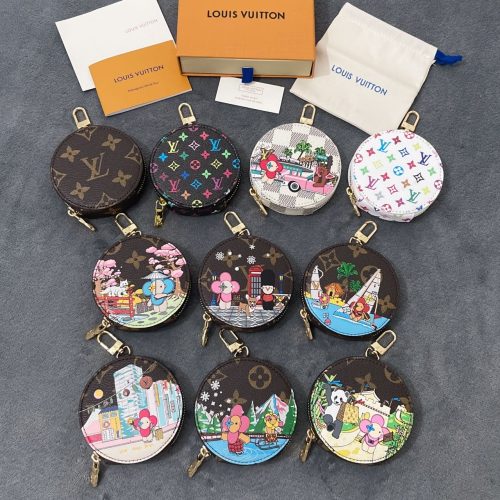 Monogram Round Coin Purse (1)