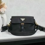 Prada Explore medium Re-Nylon shoulder bag with flap (1)