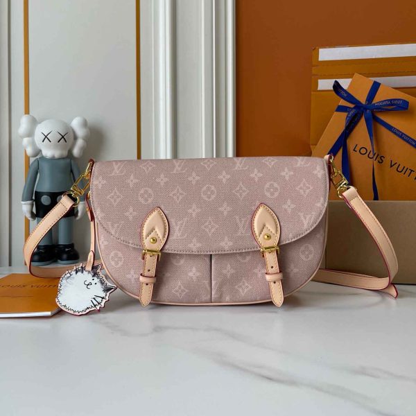 Escape Handbag Citybags Meowgram coated canvas