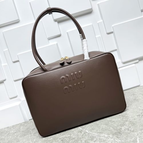 MiuMiu Leather Beau bag (1)