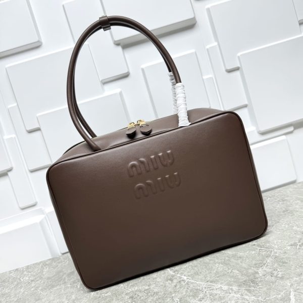 MiuMiu Leather Beau bag (1)