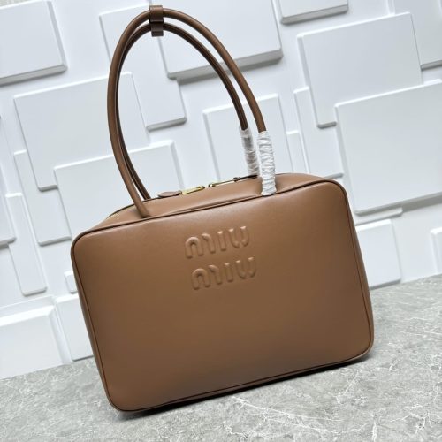 MiuMiu Leather Beau bag (10)