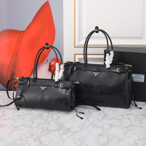 Prada Bonnie medium leather handbag (19)