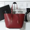 SHOPPING SAINT LAURENT IN LEATHER (2)