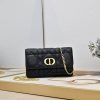 Small Miss Caro Pouch with Chain black (1)