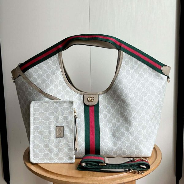 Gucci Giglio large tote bag White