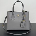 Double Saffiano leather tote bag (21)