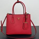Double Saffiano leather tote bag (29)