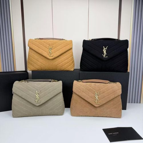 LOULOU MEDIUM BAG IN MATELASSÉ “Y” Canvas (1)