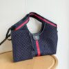 Gucci Giglio small tote bag suede (17)