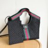 Gucci Giglio small tote bag suede (26)