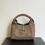 Gucci Softbit medium top handle bag suede (19)