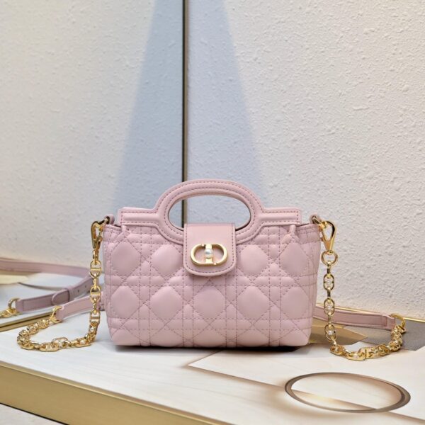 Dior Jolie Top Handle Mini Bag Pink