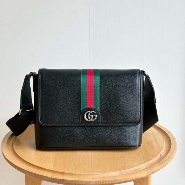 Ophidia medium messenger bag Black