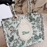 Medium Dior Book Tote with Strap (1)