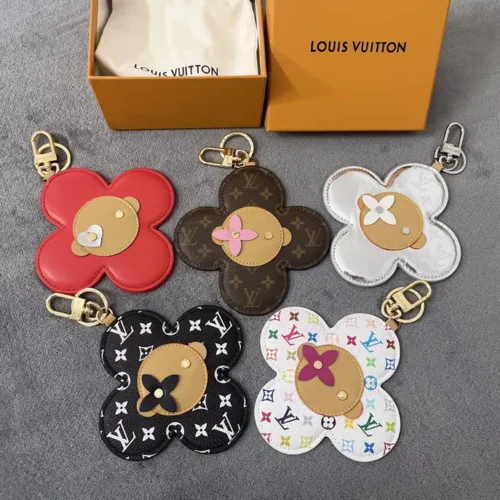 Monogram Bag Charm and Key Holder (1)