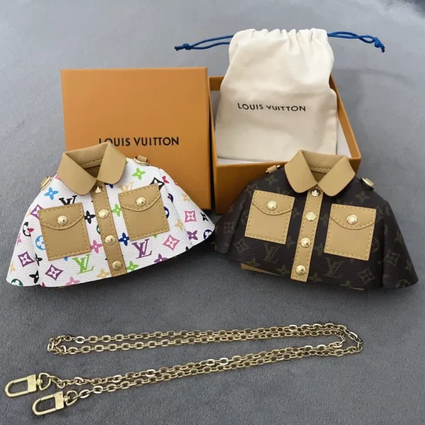 Monogram Clothing Airpods Case Coin Wallet C07 (1)