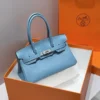 Shoulder Birkin 29 Evercolor Silver Plate (19)