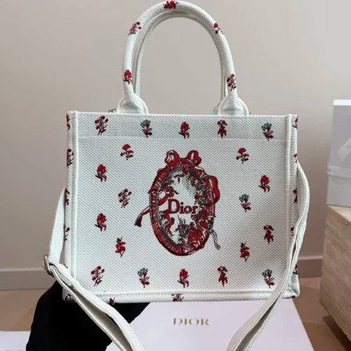 Small Dior Book Tote with Strap M28I 26cm