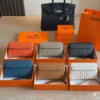 Embossed H Shoulder Bag Wallet (1)