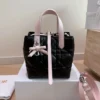 Small Dior Toujours Vertical Tote Bag bow with box (19)