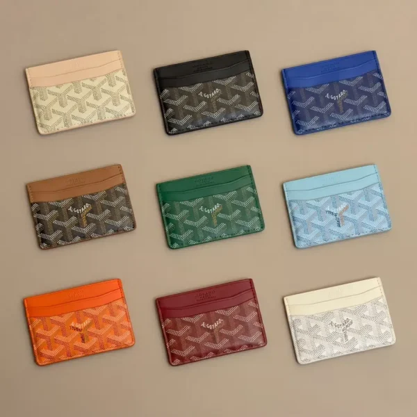 Saint-Sulpice card wallet Initials- 14colors