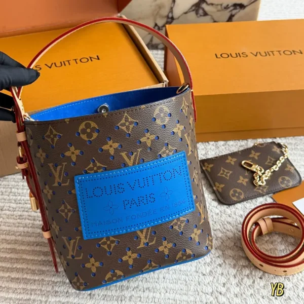 All In BB Other Monogram Canvas blue with box