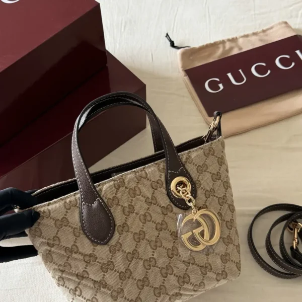 GG Marmont small tote bag with box