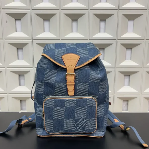 Montsouris Damies Denim 3D Backpack (9)