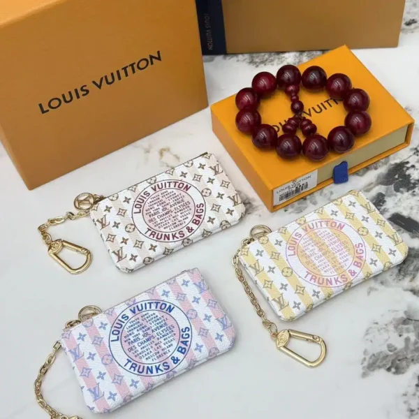 LV Stamp signature Key Pouch